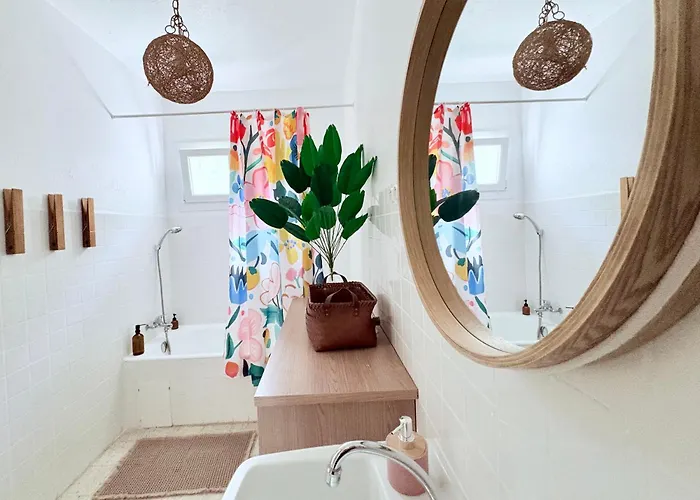 Rez De Jardin - Casa San Cesaru Appartement Bains de Guitera